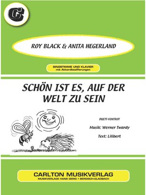 cover image of Schön ist es, auf der Welt zu sein